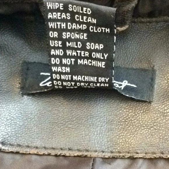 What’s Hot Brown Pleather Short Jacket Size XL - Picture 13 of 13